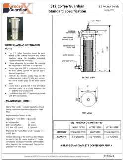 ST2 Coffee Guardian Standard Specification