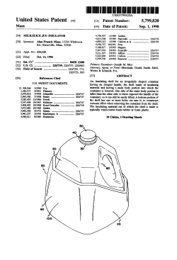 Milk/juice jug insulator