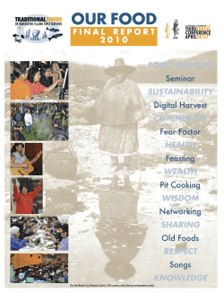 Our Food - Vancouver Island and Coastal Communities Indigenous