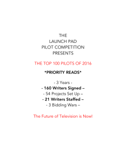 THE TOP 100 PILOTS OF 2016