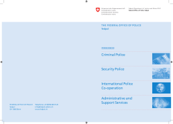Criminal Police Security Police International Police Co