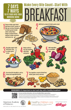 7 Days 7 Ways - HealthyChildren.org