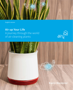 Karin Riesterer Air up Your Life A journey through the world of air