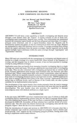 GEOGRAPHIC REGIONS: A NEW COMPOSITE