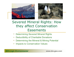 Severed Mineral Rights - BIO