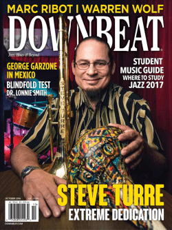 by dan wilensky - Downbeat Magazine