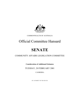 senate - Parliament of Australia
