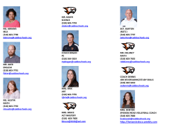 Meet Our Teachers - Northwood Falcons