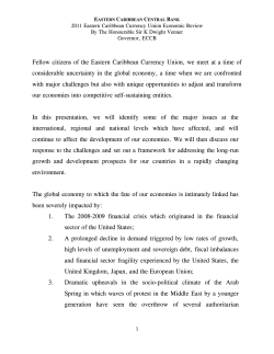 Text - Eastern Caribbean Central Bank