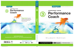 Performance Coach - Triumph Learning