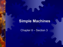 Simple Machines