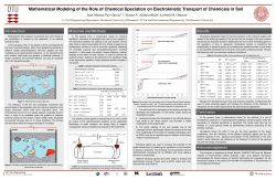 Mathematical Modeling of the Role of Chemical