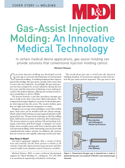 Gas-Assist Injection Molding: An Innovative Medical