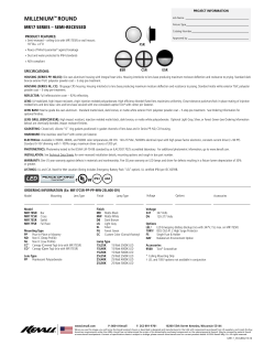 MILLENIUM&trade; ROUND LED