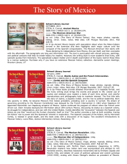 The Story of Mexico - Morgan Reynolds Publishing