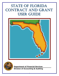 state of florida contract and grant user guide