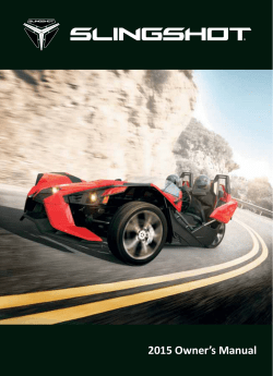 2015 Owner`s Manual