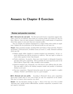 Answers to Chapter 8 Exercises