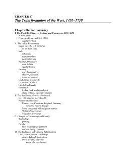 Chapter 17 Notes and Key Terms