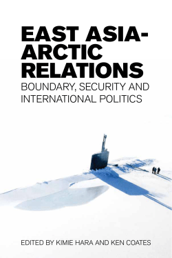 east asia- arctic relations - Centre for International Governance