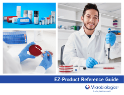 EZ-Product Reference Guide