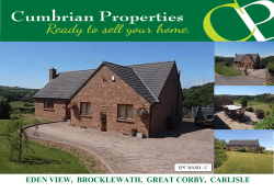 eden view, brocklewath, great corby, carlisle