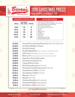 2016 christmas prices