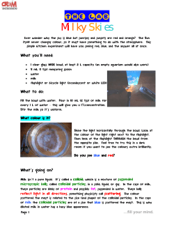 the lab Milky Skies