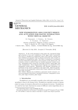 general mechanics - Institute of Mechanics