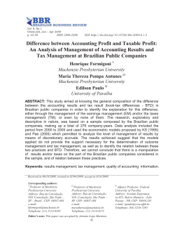Difference between Accounting Profit and Taxable Profit: An