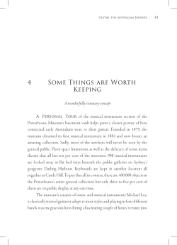 4 Some Things are Worth Keeping