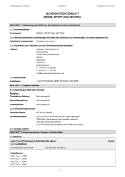 material safety data sheet meindl sportwax issue date: 25.7