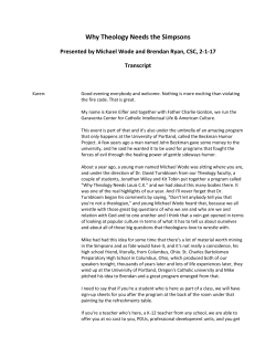 here - University of Portland