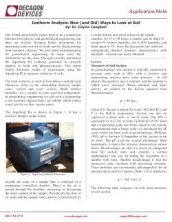 Isotherm Analysis: New (and Old) Ways to Look