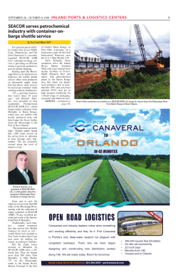 SEACOR serves petrochemical industry with