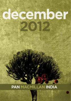 December 2012 - Pan Macmillan India
