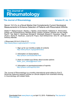 Serum 14-3-3-eta - Cleveland Clinic Center for Continuing Education