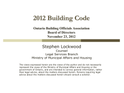 Building - Town of the Blue Mountains