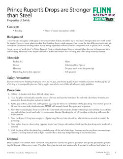 Prince Rupert`s Drops are Stronger than Steel