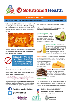 Confused about fat?