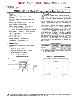 TPS54227 - Texas Instruments