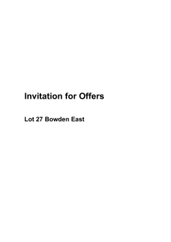Invitation for Offers - Life More Interesting