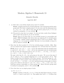 Solutions - Columbia Math