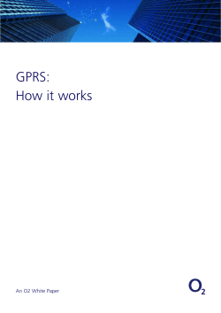 GPRS: How it works