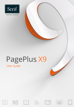 PagePlus X9 User Guide