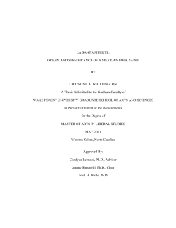 la santa muerte: origin and significance