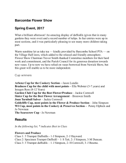 a look at the results - Barcombe Parish Council