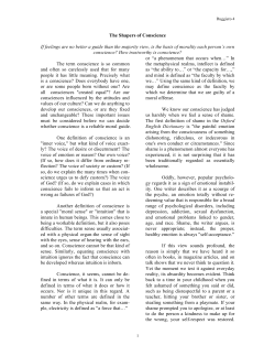 The Shapers of Conscience