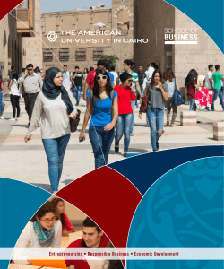 Entrepreneurship &bull; Responsible Business &bull; Economic Development