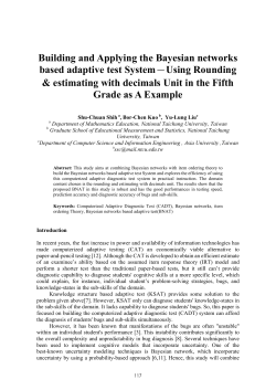 Building and Applying the Bayesian networks
